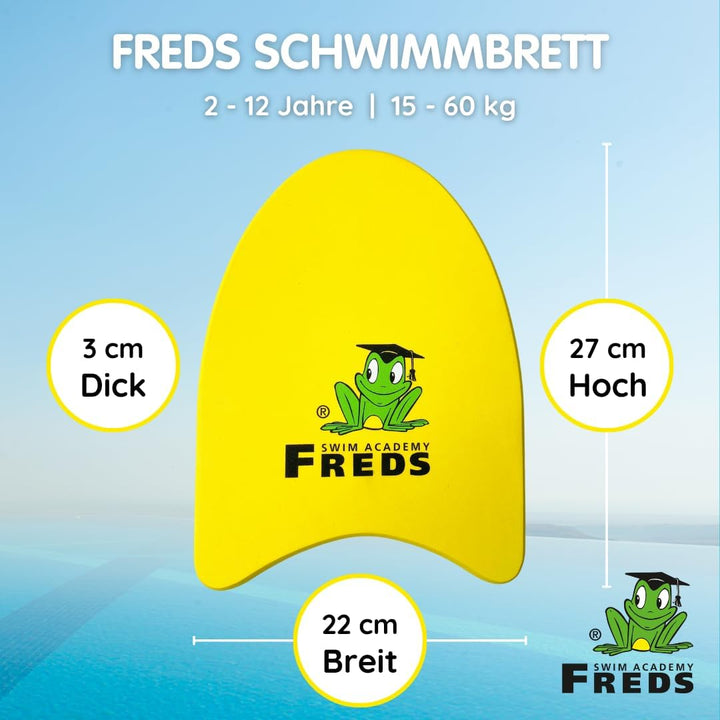 FREDS SWIM ACADEMY - Sets, STR Orange + Schwimmbrett