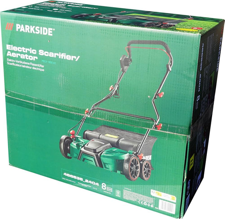 HEADNMORE® Bundle - Parkside® 2in1 Elektro Vertikutierer Rasenlüfter PELV 1800 +Schlüsselanhänger