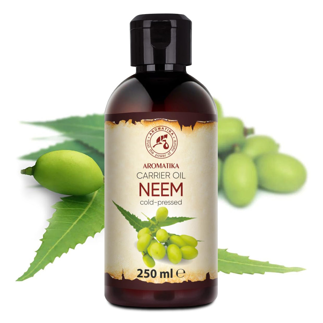 Neemöl 250ml - Neem Öl - Azadirachta Seed Oil - Natürliches und Reines - Kaltgepresstes Reine Unraff