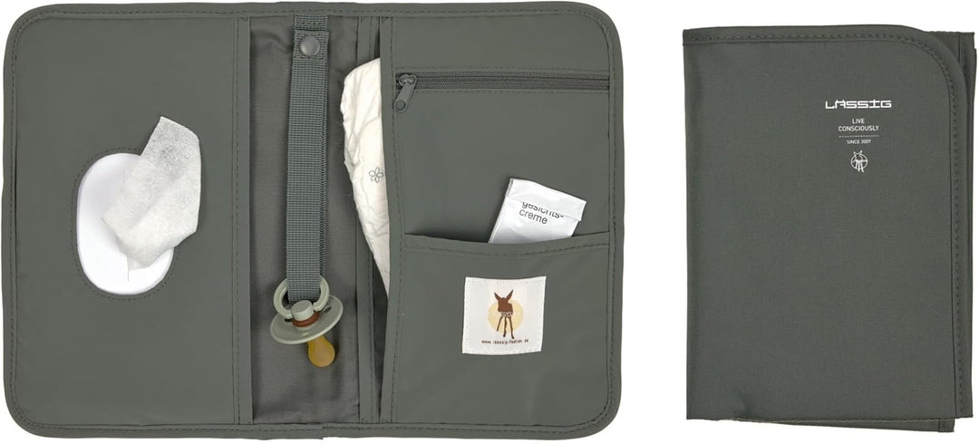 LÄSSIG Baby Windeltasche Olive, Olive