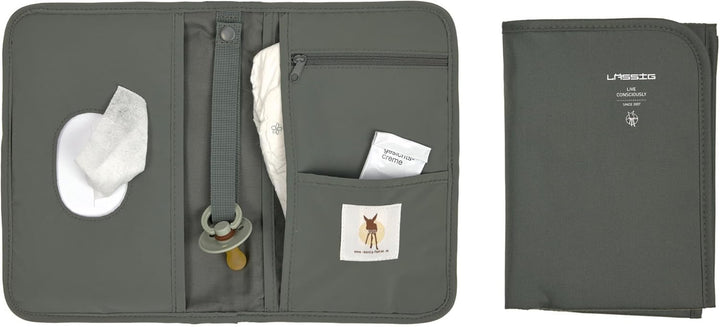 LÄSSIG Baby Windeltasche Olive, Olive