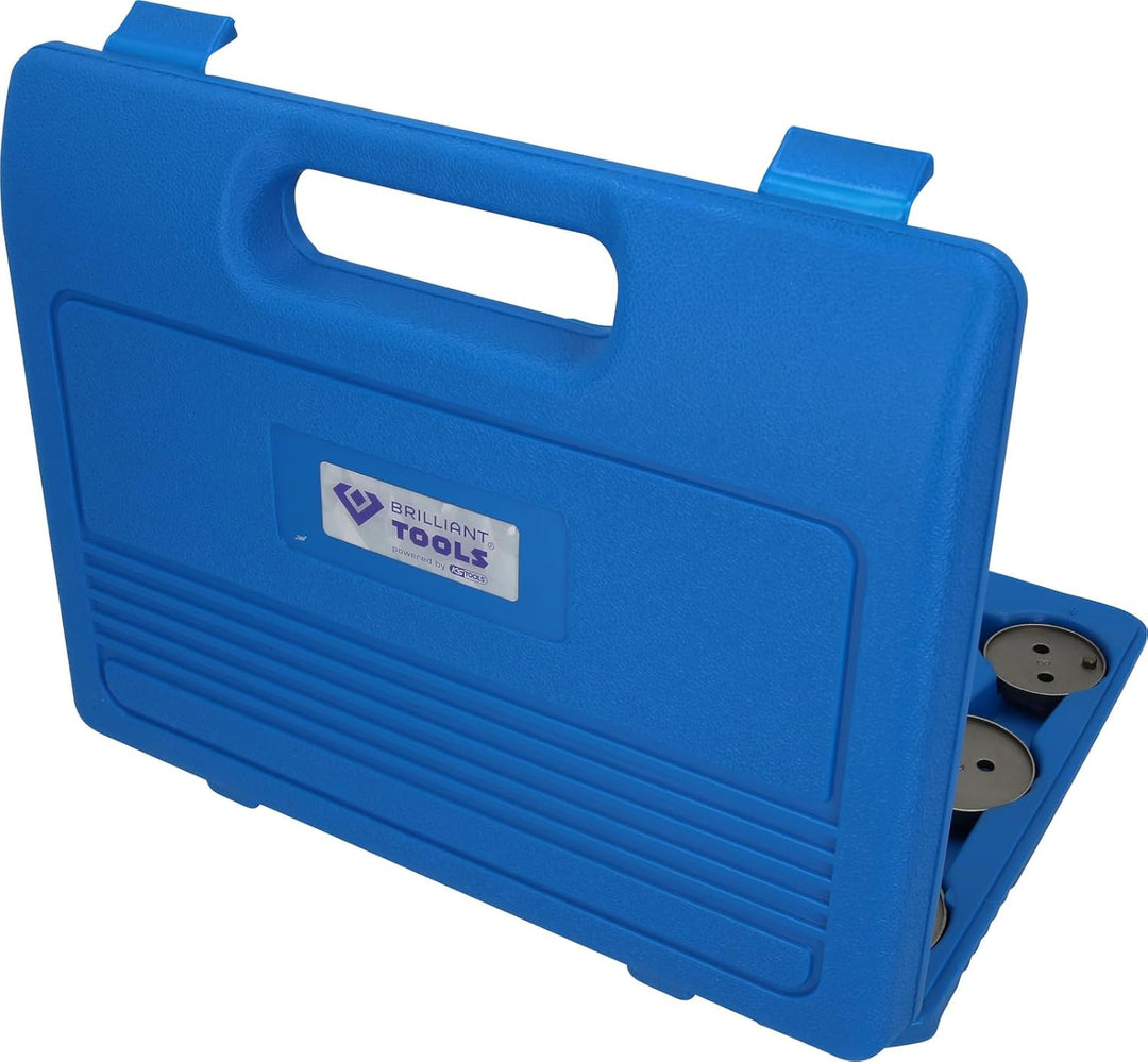 BRILLIANT TOOLS BT701000 Universal-Bremskolben-Rückstellwerkzeug-Satz, 13-tlg [Powered by KS TOOLS]