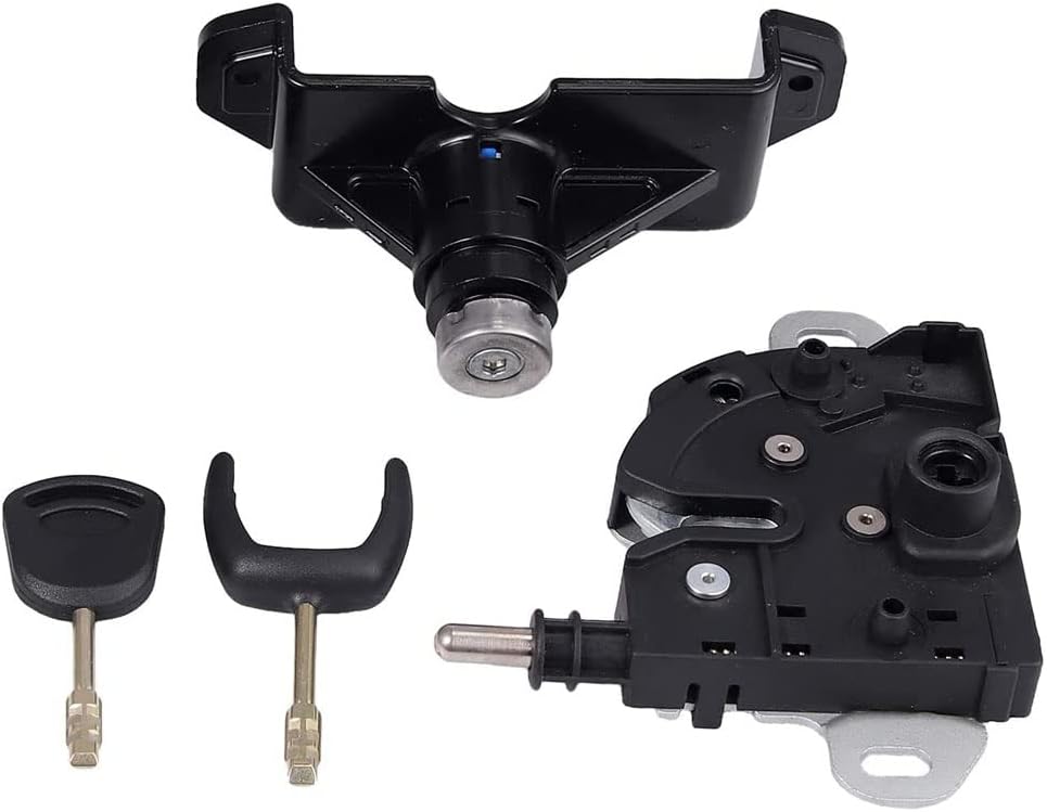 VHEUHZ Motorhaubenschloss komplett Satz 2x Schlüssel kompatibel mit Ford Transit MK7 6C1A16D748AB 8T