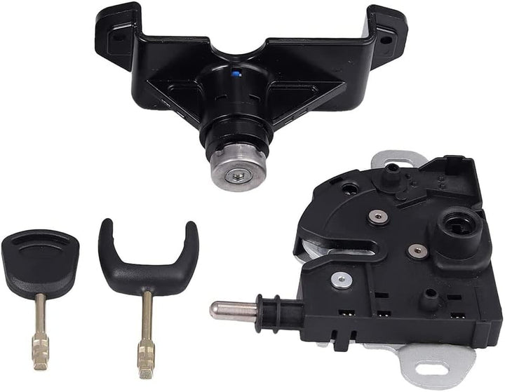 VHEUHZ Motorhaubenschloss komplett Satz 2x Schlüssel kompatibel mit Ford Transit MK7 6C1A16D748AB 8T