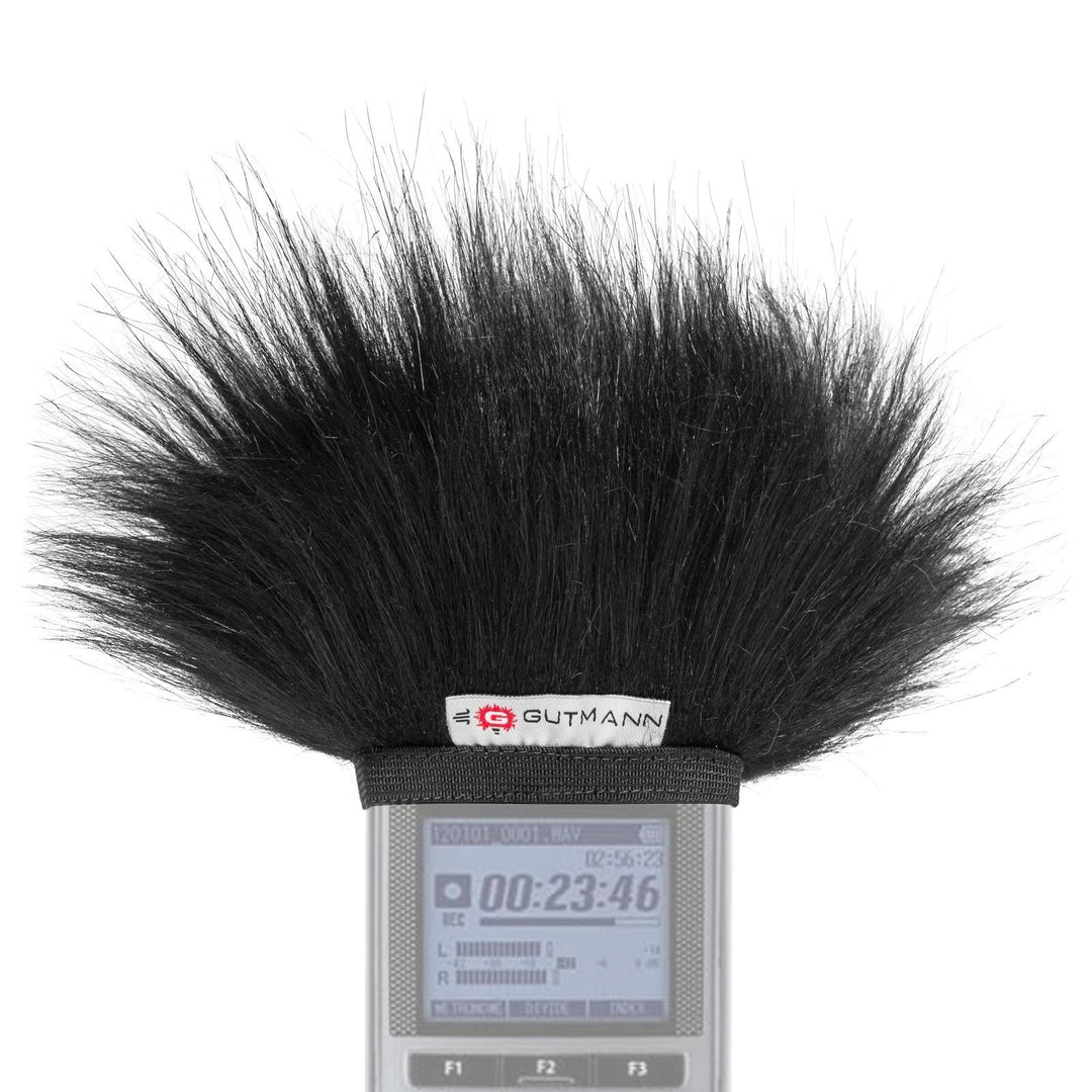 Gutmann Mikrofon Windschutz für Olympus LS-P1 / LS-P2 / LS-P4 / LS-P5 Handgefertigt in Deutschland,