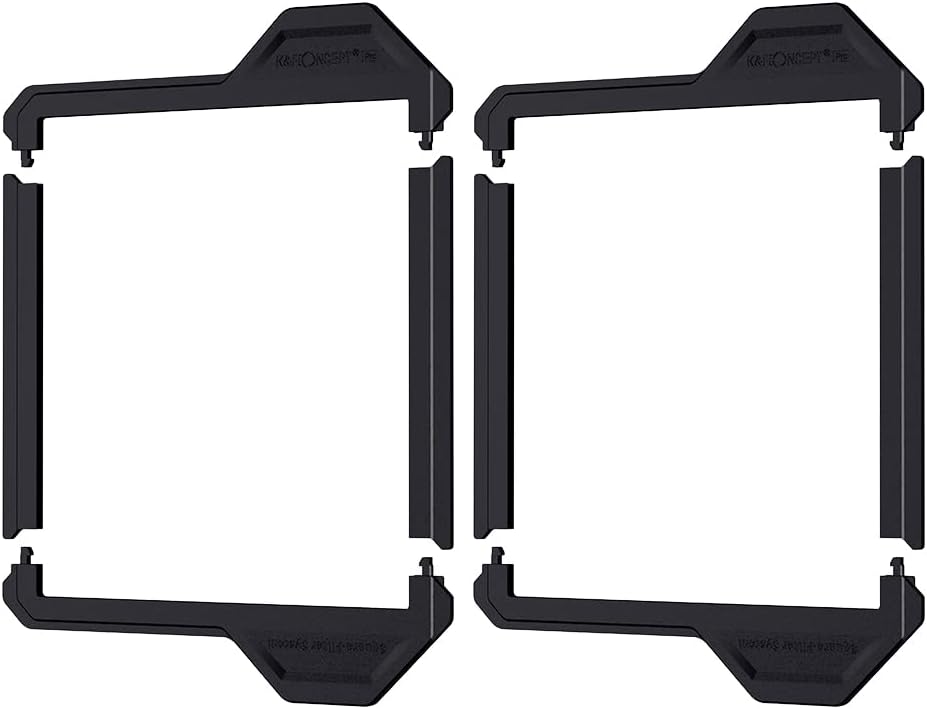 K&F CONCEPT Nano X-PRO Filterschutzrahmen Filterzubehör für 100 * 100mm Rechteckfilter(2 Stück) 100x