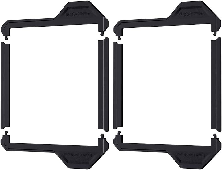 K&F CONCEPT Nano X-PRO Filterschutzrahmen Filterzubehör für 100 * 100mm Rechteckfilter(2 Stück) 100x