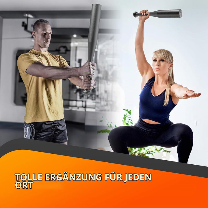 PROIRON Indian Club-Bell | Schwung-Keule für effektives Ganzkörper-Workout | In 5 verschiedenen Gewi