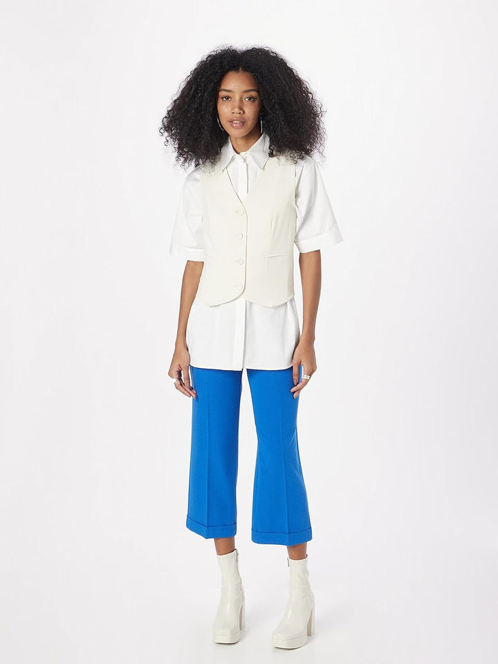 Sisley Damen Pants 34 Bright Blue 36u, 34 Bright Blue 36u