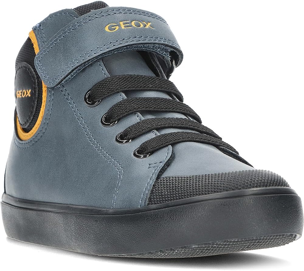 Geox Jungen J Gisli Boy FSneaker 29 EU Avio Yellow, 29 EU Avio Yellow