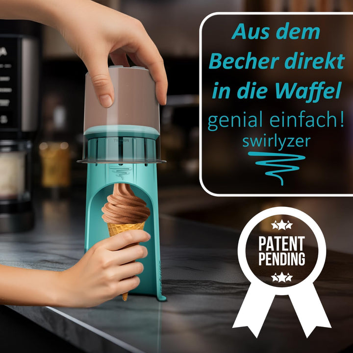 Softeis Maker für Ninja Creami NC299EU NC300EU NC301EU, NC500EU, Deluxe NC501EU, zum Patent angemeld