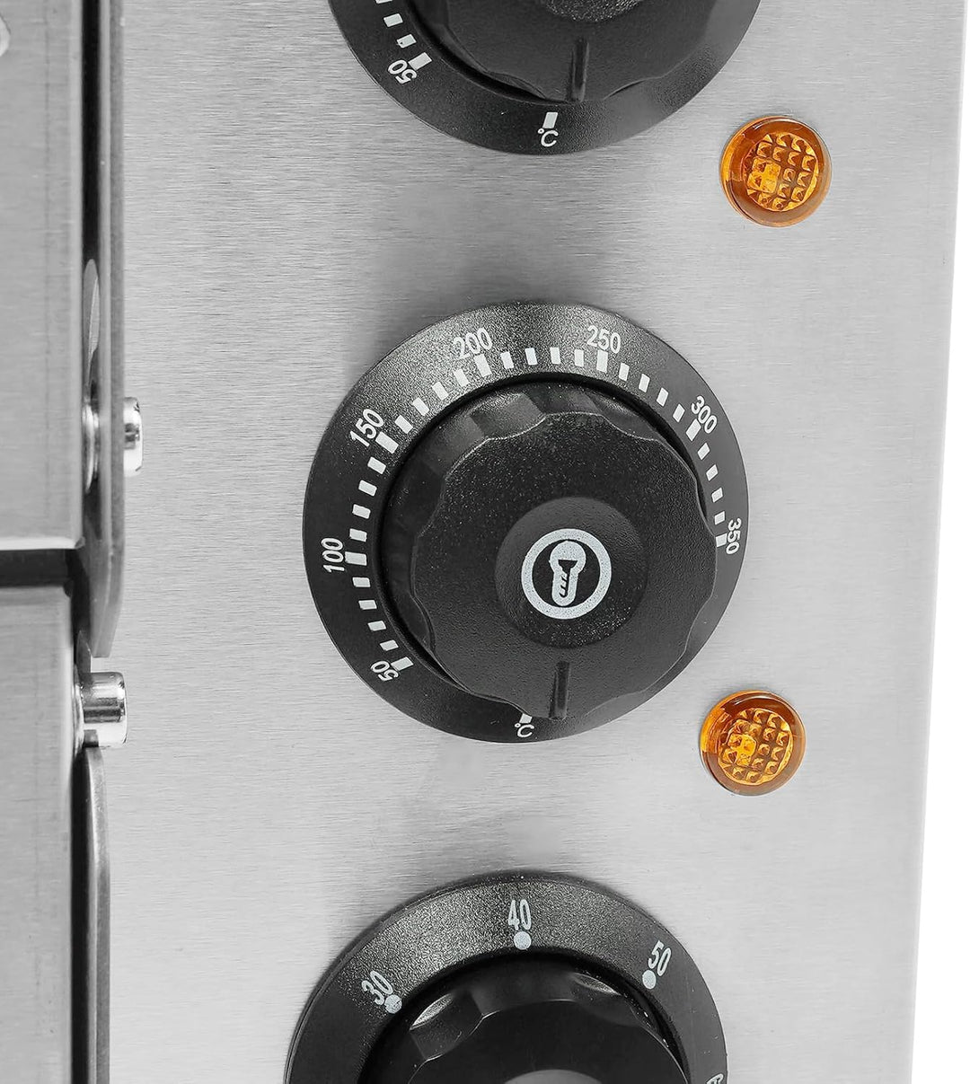 Pizzaofen Elektrisch 2 Kammern 3000W Pizza-Backofen, Elektrischer Doppelkammer Pizzaofen Elektro Piz