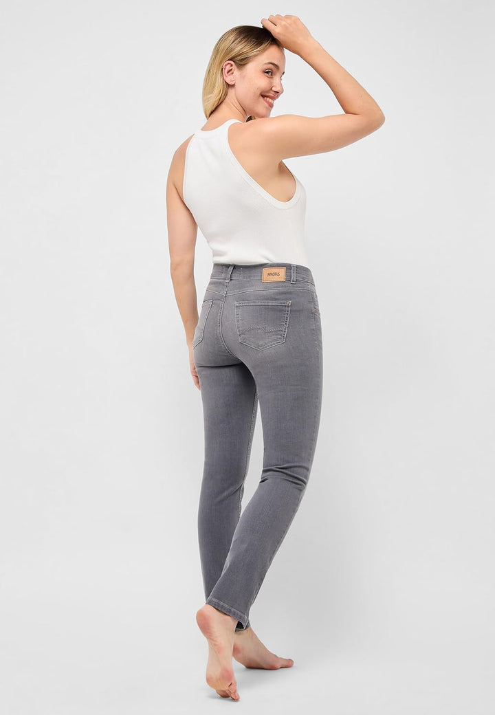 ANGELS Damen Jeans Hose Cici Stretchdenim Darkblue 36W / 30L Denim, 36W / 30L Denim