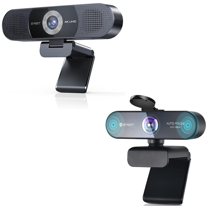 EMEET C980 PRO 4K Webcam &NOVA 1080p Webcam