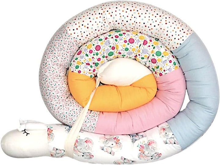 Generisch Bettschlange/Bettschnecke XXL (Motiv Meereswelt) Länge 250cm **personalisierbar** Seitensc