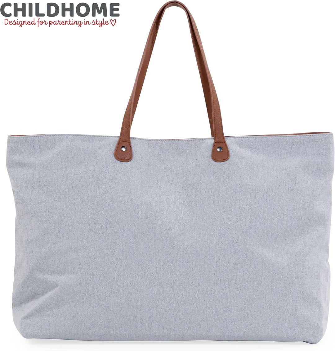 Childhome, Family Bag, Wickeltasche, Reise-/Wochenendtasche Grau, Grau