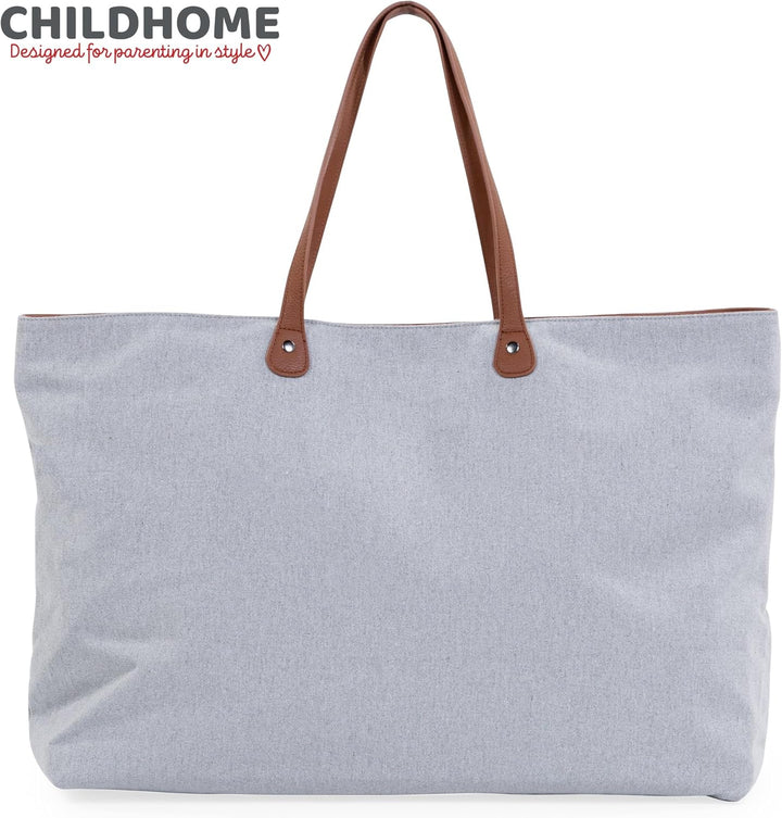 Childhome, Family Bag, Wickeltasche, Reise-/Wochenendtasche Grau, Grau