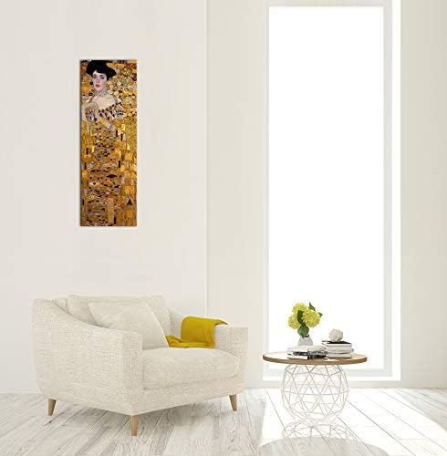 Bilderdepot24 Bild auf Leinwand | Gustav Klimt Adele Bloch Bauer I in 30x90 cm als Wandbild | Wand-d