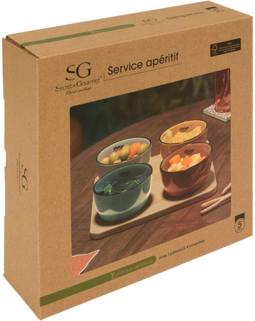 Secret de Gourmet - Aperitifset be Vintage 5-teilig