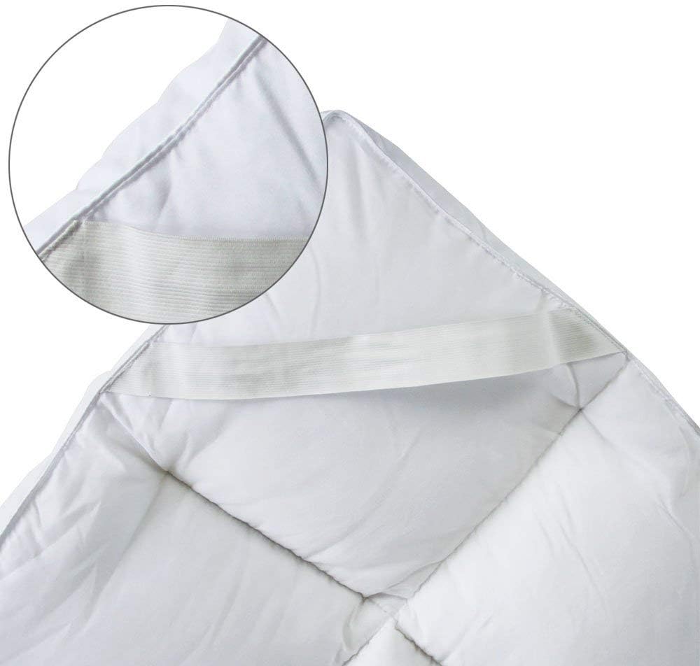 Bedecor Ultra-weich Matratzenauflage, Mikrofaser Polyester Matratzentopper, gefüllte Matratze, Atmun