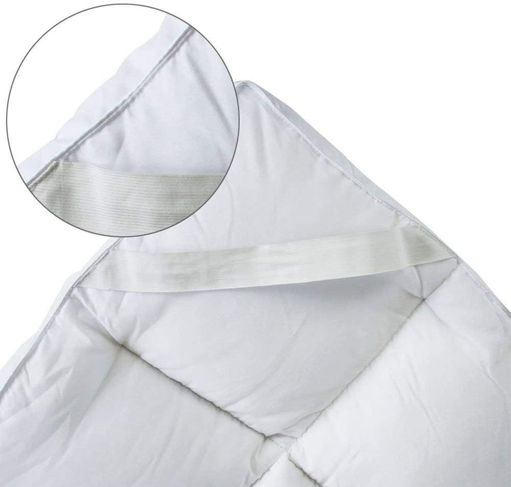 Bedecor Ultra-weich Matratzenauflage, Mikrofaser Polyester Matratzentopper, gefüllte Matratze, Atmun