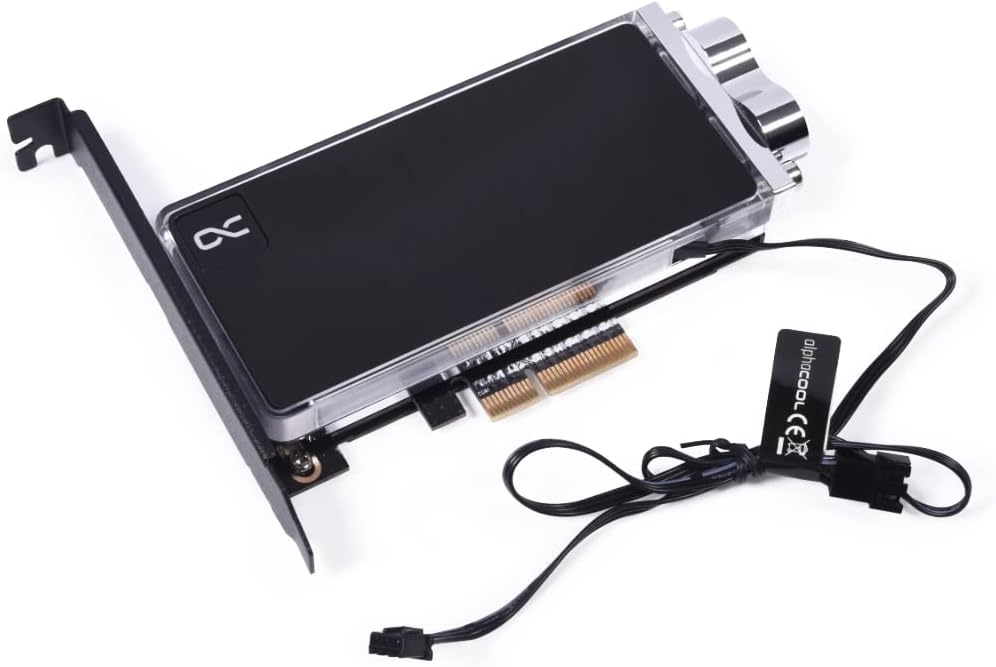 Alphacool 13079 Core M.2 NVMe PCIe 4.0 liquid cooler für SSDs im Format M.2 Kühler