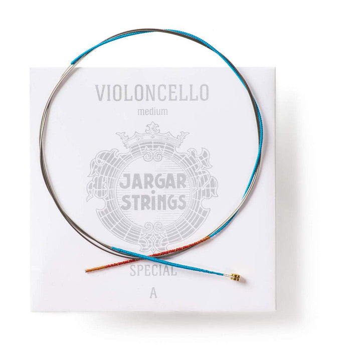 JARGAR Ce-ACMSp Cello Classic A-Saite-SPECIAL, medium (0,76mm) für Cello Medium / Standard Blau // B