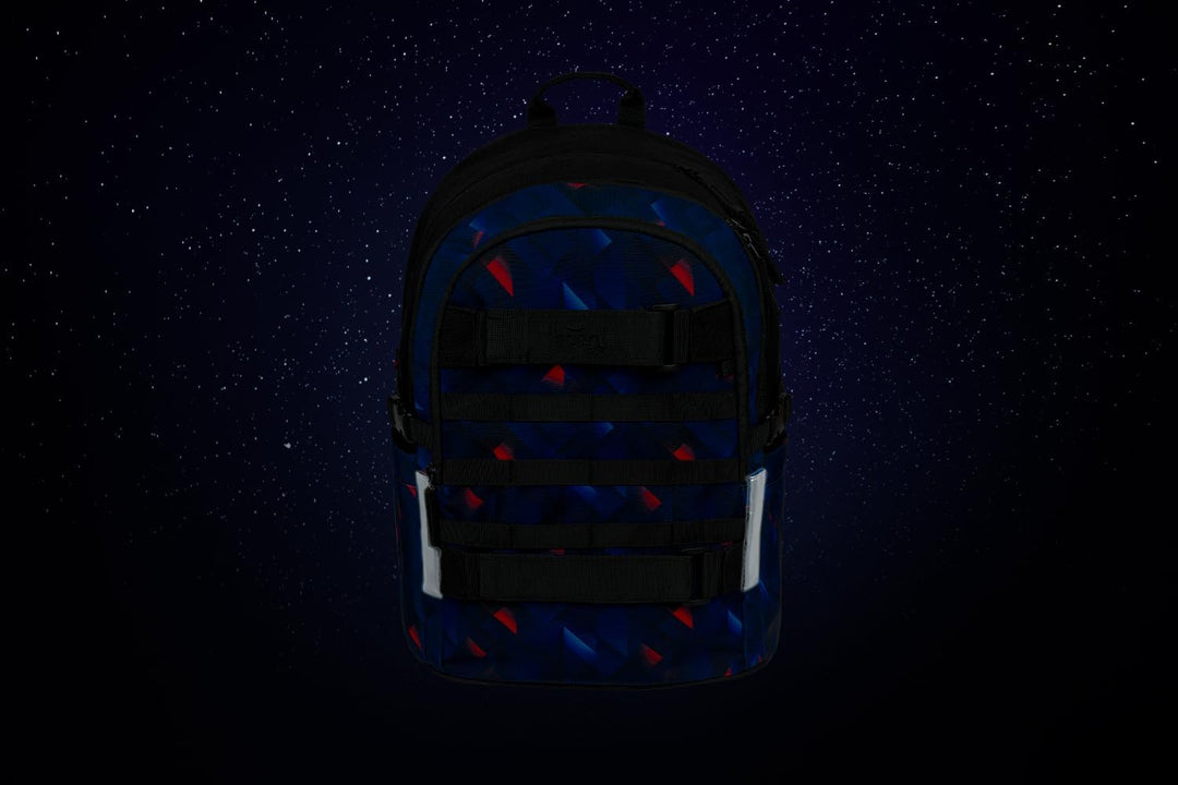 Baagl Schulrucksack für Jungen Mädchen Teenager - Skateboard Rucksack - Kinderrucksack mit Laptopfac