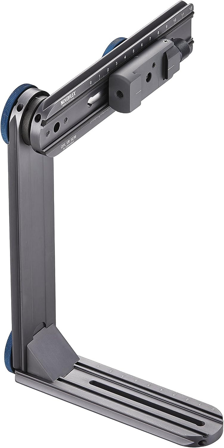 Novoflex Panoramakopf grau und blau QPL VR Slim-eu
