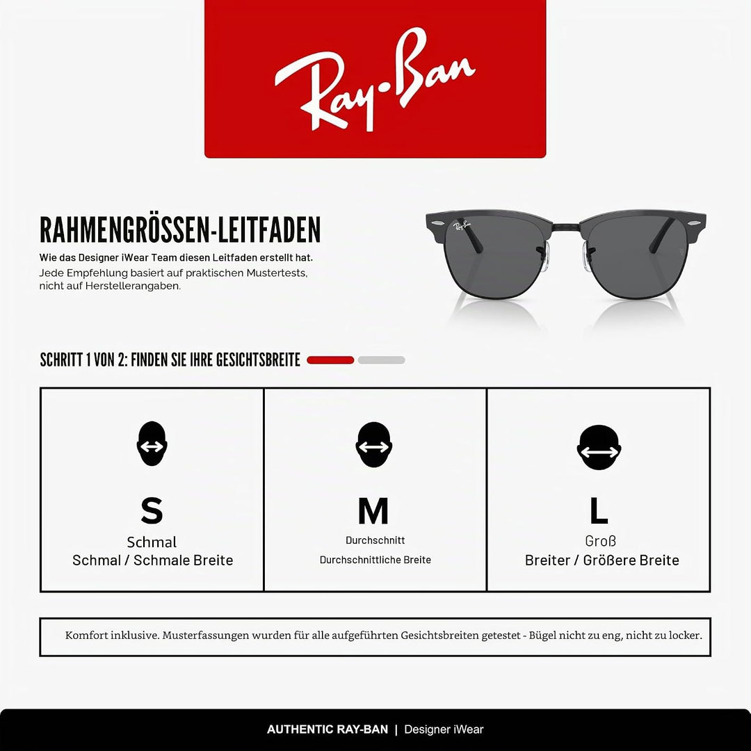 Ray-Ban RB3016 Sonnenbrille Polarisiert 51 mm Grün auf Schwarz/Dunkelgrau, Gr&amp;