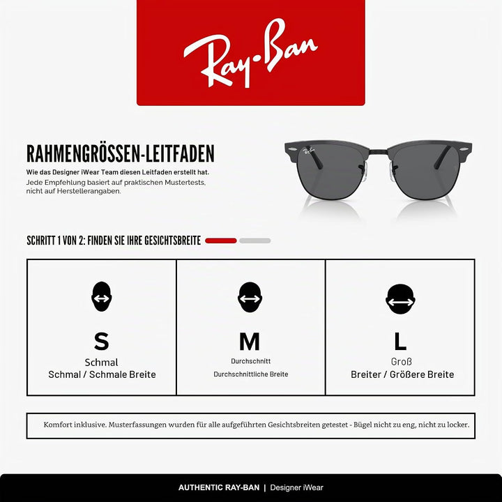 Ray-Ban RB3016 Sonnenbrille Polarisiert 51 mm Grün auf Schwarz/Dunkelgrau, Gr&amp;
