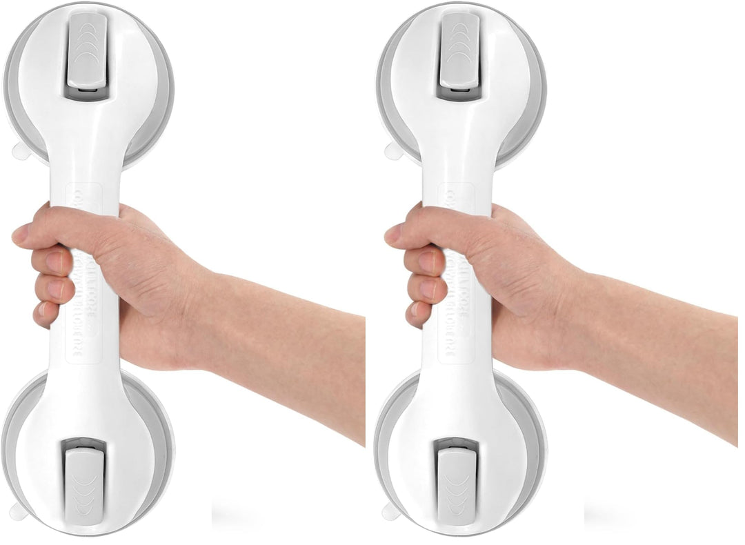 Newthinking Dusche Haltegriff mit Saugnapf 30CM, Haltegriff Dusche Ohne Bohren, Haltegriff Badewanne