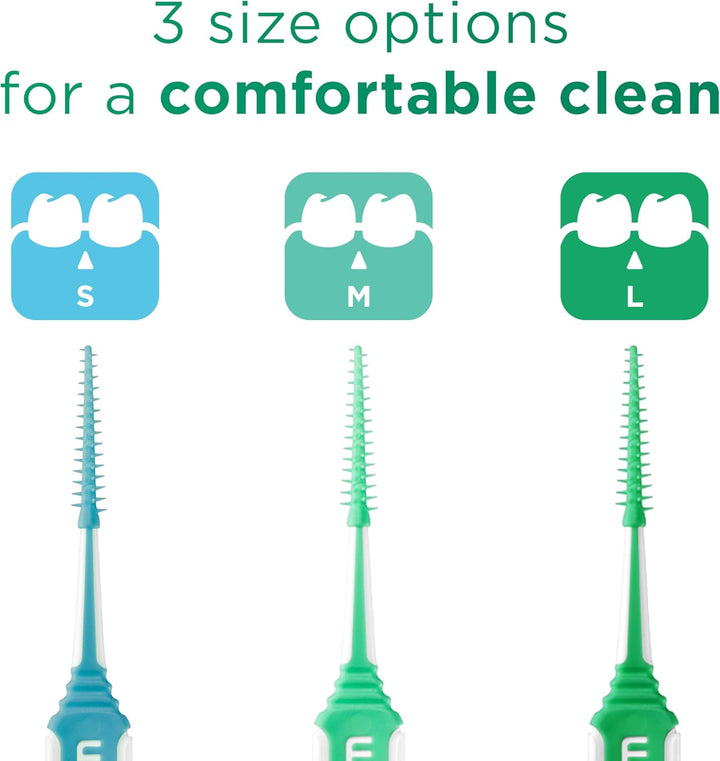 GUM Soft-Picks Comfort Flex Mint Interdentalreiniger | Erfrischender Minzgeschmack | Zahnreinigung u