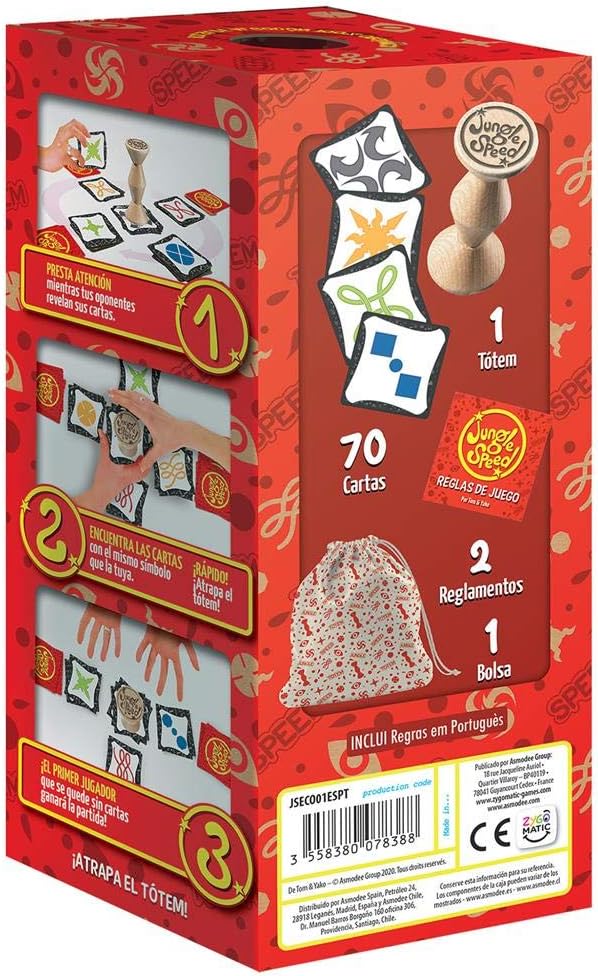 Jungle Speed - Einfach, schnell, lustig und süchtig machend! - Spanische Sprache