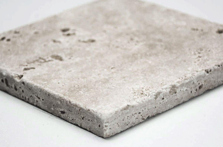 Fliese Travertin Naturstein beige Fliese Chiaro Antique für BODEN WAND BAD WC DUSCHE KÜCHE FLIESENSP