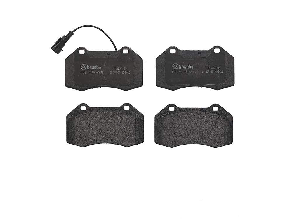 Brembo P 23 117 Bremsbelagsatz, Scheibenbremse - (4-teilig)