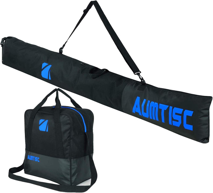 AUMTISC Skitasche und Skischuhtasche Combo - Skitaschen für Flugreisen - gepolsterte Schneeskitasche