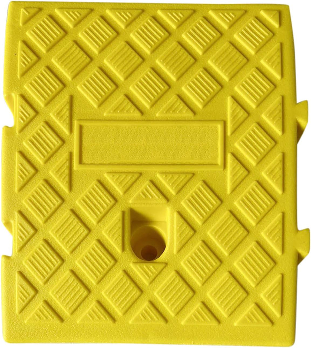 Bordsteinrampe 11/13 cm Hohe, Auto Rampen Kunststoff, Tragbare Robuste Schwellenrampe für Auto Einfa