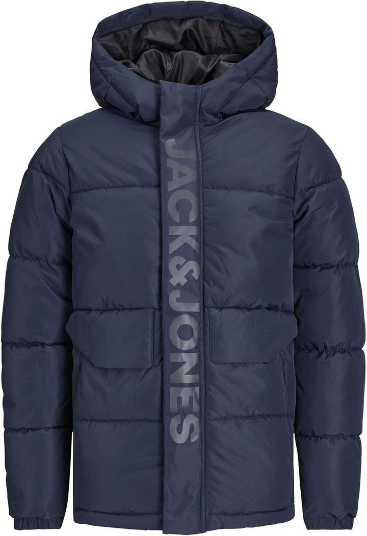 JACK & JONES Jungen Jcospeed Puffer Sn Jnr Jacke 128 Navy Blazer, 128 Navy Blazer