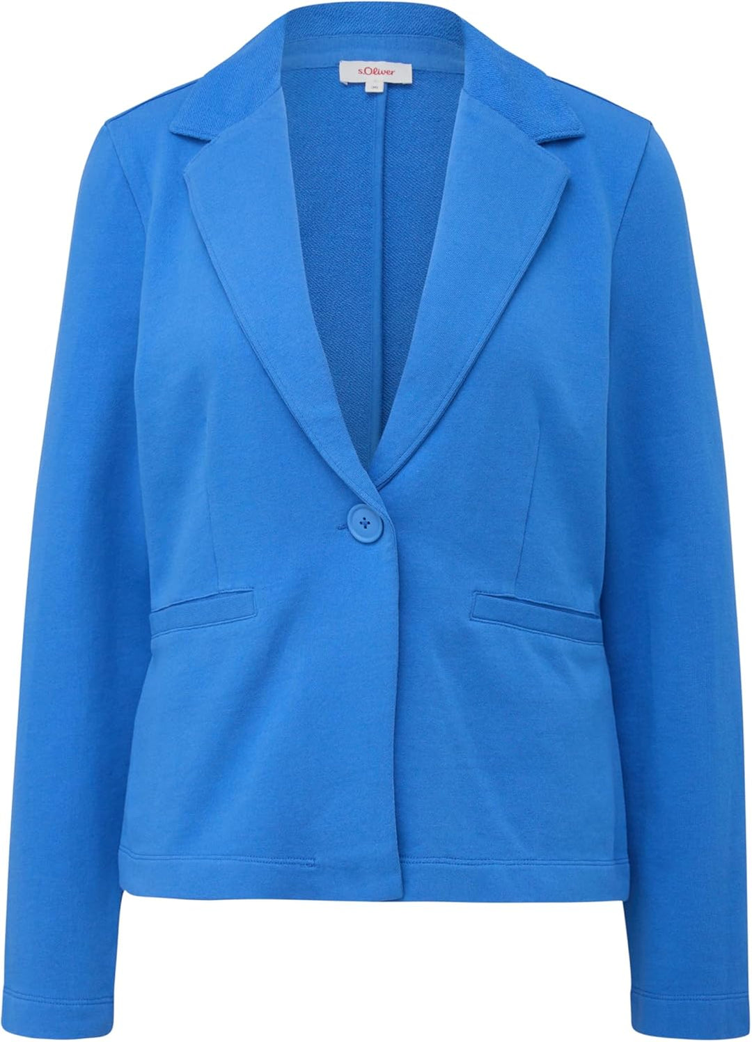 s.Oliver Damen Sweatshirt Jacke mit Reverskragen und Knopfverschluss, Lange Ärmel, Regular Fit 34 55
