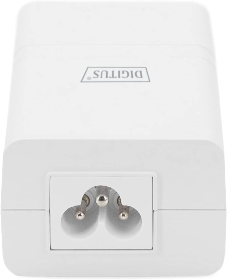 DIGITUS Gigabit Ethernet PoE Injektor - Active Midspan - PoE Standard 802.3at -30 W PoE-Budget - IP4