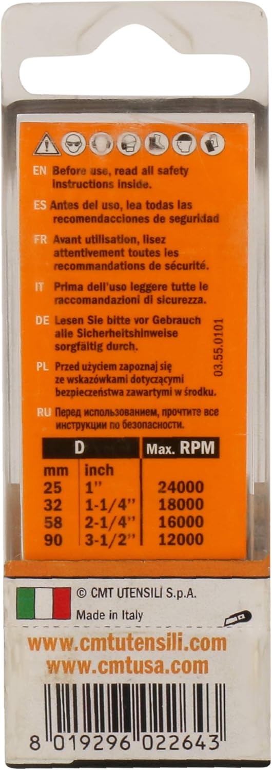 CMT 177.120.11 - Fresa para pantografo z2 hw d=12x35 s=12x50 dx
