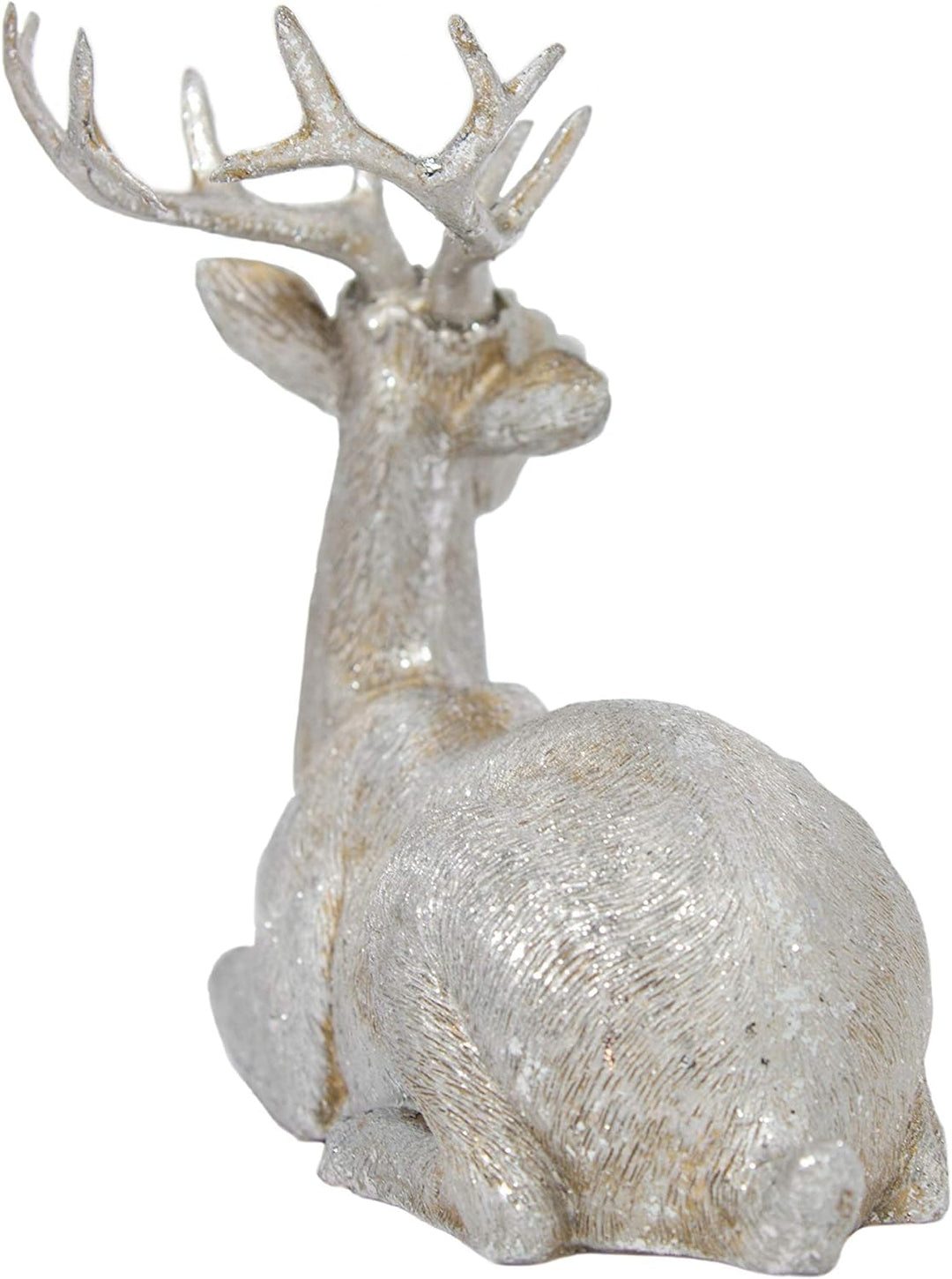 B2S BACK2SEASON Rentier Paar Nilan Silber liegend edel Weihnachtsdeko Dekoration sammeln Hirsch Kuns