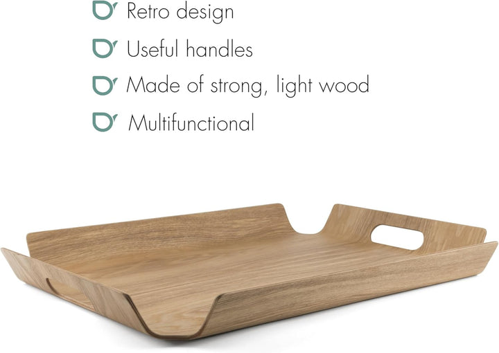 Bredemeijer Tablett Madera M 39.8 x 28.7 x 4.4 cm, 39.8 x 28.7 x 4.4 cm