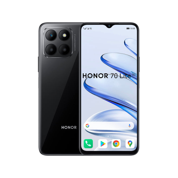 Honor 70 Lite, Smartphone 5G, 4GB+128GB, 6.5" 90Hz FullView Display, 5000mAh, Android 12, Dual SIM,