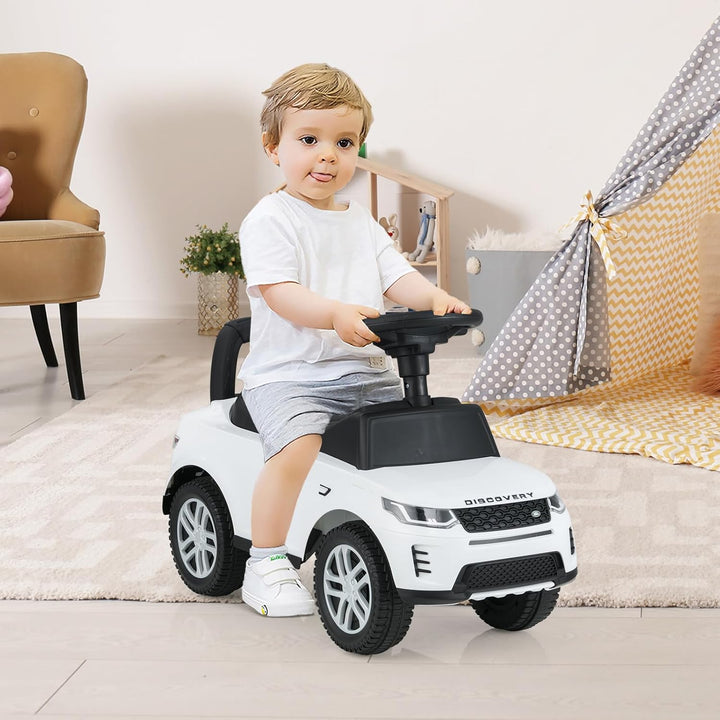 COSTWAY Rutschauto ab 1 Jahr, Rutschfahrzeug mit Stauraum unter Sitz, Rutscher Kinderauto mit Hupe &