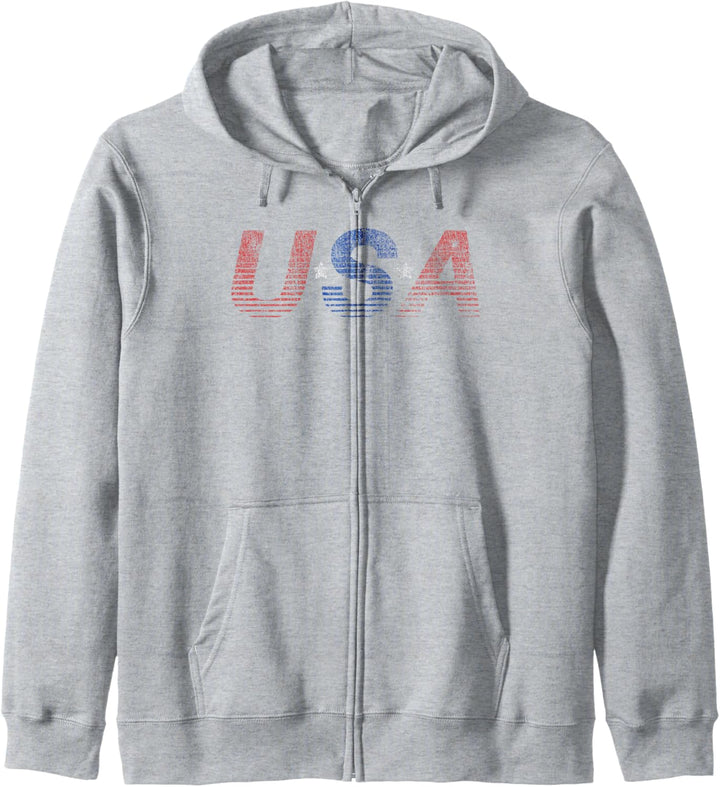 USA Lined Colors Kapuzenjacke
