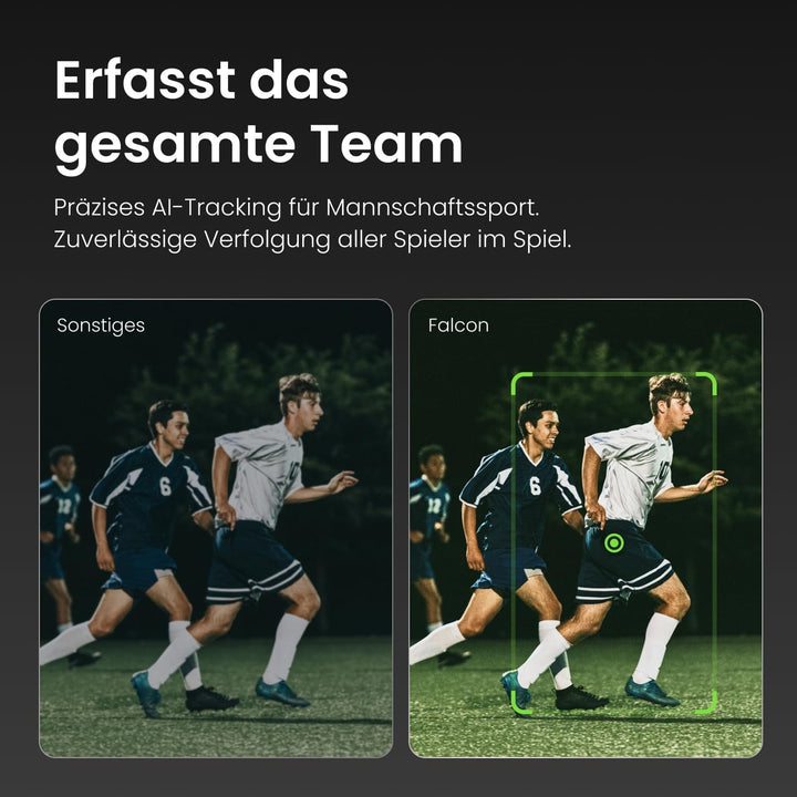 XbotGo Falcon 4K AI Sportkamera, Edge Green