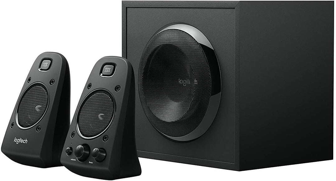 Logitech Z623 Lautsprecher-System mit Subwoofer, Satter Bass, 400 Watt Spitzenleistung, THX-Zertifiz