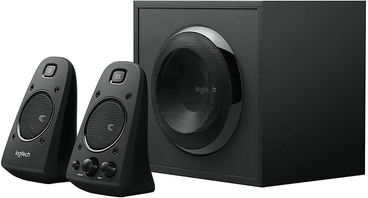 Logitech Z623 Lautsprecher-System mit Subwoofer, Satter Bass, 400 Watt Spitzenleistung, THX-Zertifiz